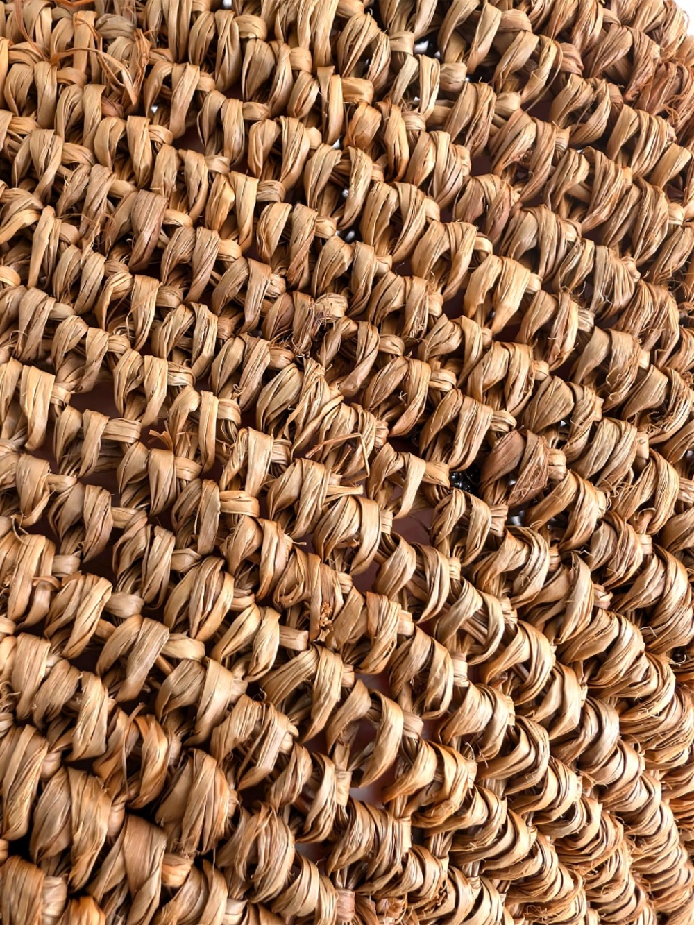 Proenza Schouler White Label Minetta Brown Raffia Shoulder Bag with Pouch - Picture 15 of 15